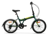 Велосипед складной Aist Compact 20 1.0 зеленый